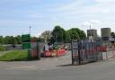 A man died at Hereford Recycling Centre