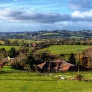 Herefordshire farmland