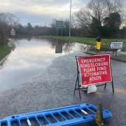 The Sutton St Nicholas road remains closed.
