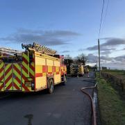 Both the fire and ambulance service were called to Belmont, Hereford