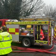 Six fire engines were called to the scene