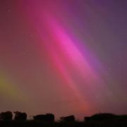 The stunning Northern Lights captured near Stoke Lacy