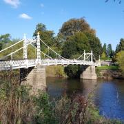 Victoria Bridge in Hereford