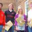 Tim Hanks (4 A's), Richard Watkins (3 A's), Emily Blandford (3 A's) and Nick Frith (3 A's). Tim Hanks (4 A's), Richard Watkins (3 A's), Emily Blandford (3 A's) and Nick Frith (3 A's).