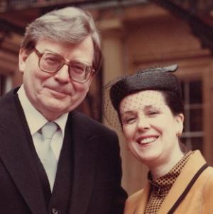 Renowned British conductor Sir Edward Downes and his wife Joan