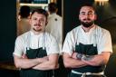 Ellis Rutsch and Tom Sime have taken up their positions at the Ross pub
