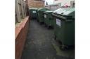 Bins cleared on Friday.