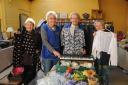 Volunteers Sheila Bradley, Mary Leighton, Rosemary Adams and Kaite Davis help out at the Tenbury Hospital League of Friends charity shop.