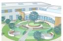 An artist’s impression of the new £4.6 million Macmillan Renton Unit to be built at Hereford County Hospital.