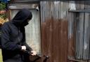 Sheds were broken into at allotments in Wellington Heath