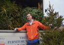 Matt Ashcroft, from St Michael's Hospice,
 is looking forward to collecting Christmas Trees in the New Year.