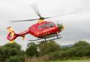 A female teenager was airlifted to hospital after a crash on the A4137 in Glewstone