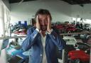 Richard Hammond wanted to get 'hideously' drunk as he prepared to open his car restoration business in Hereford. Picture: DRIVETRIBE