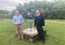 Armillary Sphere has been placed in Aylestone Park