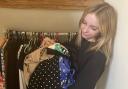 Lola Rowsell, 17, from Leominster is looking to promote the use of second hand fashion to protect the environment.   Picture courtesy of Lola Roswell