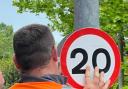 Herefordshire Council is temporarily cutting the speed limit on a main road near Ross-on-Wye to 20mph.