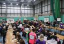 The local election count Hereford last Friday