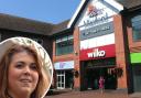 Hereford's Maylord shopping centre and inset, ex-councillor Gemma Davies