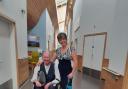 Ron and Julie Brotherston renewed their wedding vows at St Michael's Hospice