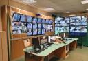 Hereford's CCTV control room