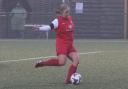 Emily Morgan scored a hat-trick in Hereford Pegasus Ladies’ 5-3 win