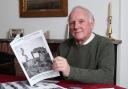 Peter Ottaway from Much Dewchurch, Hereford who found an old rusty tin box stored in his loft, which belonged to his grandfather Hubert Berry Ottaway containing never been seen before negatives, which provide a fascinating insight into life during WWI.