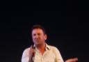 Lee Mack at the Hay Festival.