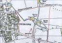 Location plan of Model Farm development. By Herefordshire Council