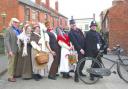 Some of the colourful characters you might bump into at the Black Country Living Museum near Dudley.