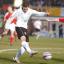 Gary Hooper scores Hereford's opening goal.