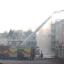 Firefighters tackle the blaze in High Town. Firefighters tackle the blaze in High Town.