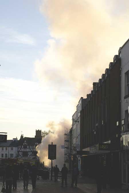 Photographt student George Sharman sent us this photo from High Town.
