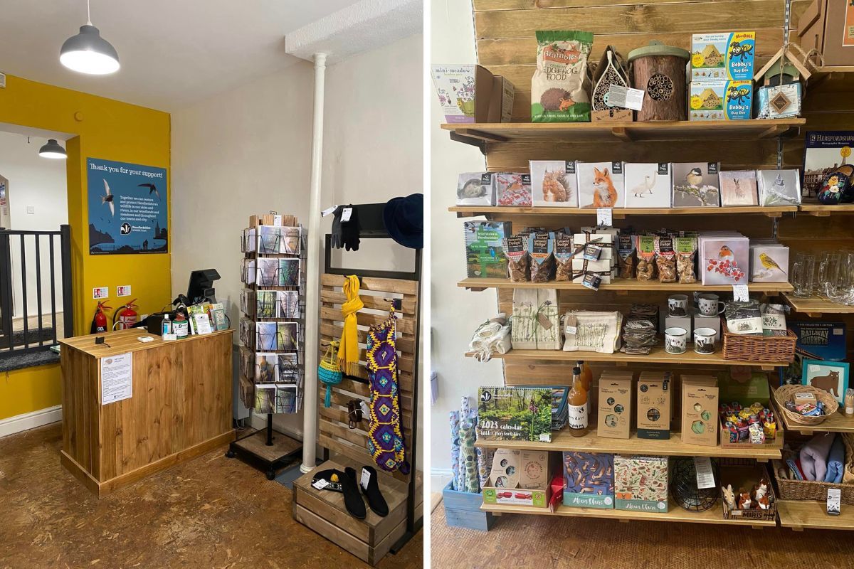Herefordshire Wildlife Trust new Hereford shop will be selling an array of items