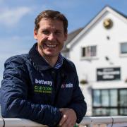 Champion jockey Richard Johnson is 19 winners behind his rival after recovering from a broken arm