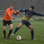 Holme Lacy v Ewyas Harold. Picture: James Maggs