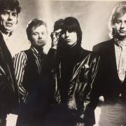 The Pretenders (from left): Pete Fardon, James Honeyman-Scott, Chrissie Hynde and Martin Chambers