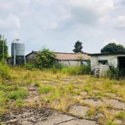 A derelict poultry farm on the outskirts of Hereford is set to be demolished in the next month. Picture: Bromford