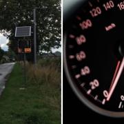 Drivers in Ewyas Harold have been caught doing 70mph, well above the speed limit