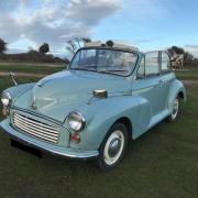Paint has been thown over a Morris Minor parked in a village near Hereford, police say. Stock picture