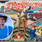 Broadcaster Grayson Perry will have artworks on display in Hereford this month