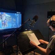 Matthew Campbell, the voice of Chase in Paramount's Paw Patrol movie