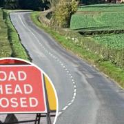 The A480 near Hereford is closed due to a fuel spill. Picture: Herefordshire Council/Balfour Beatty Living Places