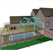 A new swimming can be built at a house near Leominster, Herefordshire Council has said. Picture: Amber Projects/Herefordshire Council