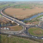 Carrington Bridge and the Ketch roundabout