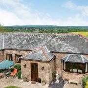 A five-bed barn conversion in Linton, near Ross-on-Wye, is for sale, and it boasts great views of the Malvern Hills. Picture: Hamilton Stiller/Zoopla