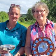 Leominster Ladies Golf Section held their Club championship and the gross winner was Lesley Turbutt(on the right) and Nett winner was AnnGriffiths (on the left)