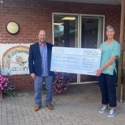 Herefordshire CCC made a donation to Acorns Children's Hospice