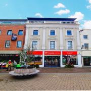 A two-bed flat on the second floor of Alban House, in Hereford city centre, is for sale. Picture: Williams Estate Agents