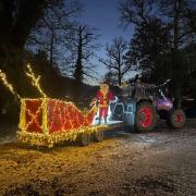 The When Farmers Do Christmas tractor run is being held in Hereford tonight