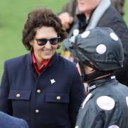 Herefordshire trainer Venetia Williams was celebrating further success at Hereford Racecourse